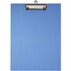 Exacompta 17292E Porta blocco in carta patinata con clip e sistema di fissaggio a parete Formato 23 cm x 32 cm per documenti formato A4 colore blu.