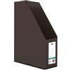 D.RECT Portariviste PVC | copertina rigida rivestita in PVC | Dorso da 90 mm, A4 | Organizer | colore nero