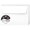 Clairefontaine 5436C - Pacco da 20 Buste autoadesive - Formato C6 11,4x16,2cm - 120g/m² - Colore Bianco -Inviti Eventi e Corrispondenza - Gamma Pollen - Carta Premium Liscia