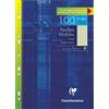 Clairefontaine 1744C Astuccio di fogli mobili forati Verdi - A4 21x29,7 cm - 100 pagine a quadretti piccoli- Carta Bianca 90 g - Astuccio Riutilizzabile