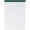 Baier & Schneider Brunnen 1055430 - Blocco note (A5, bianco, 50 fogli, rilegato e perforato, 60 g/m²)