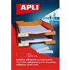 APLI Etichetta adesiva Holder 25 x 75 - 12 unità