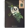 Nu Notebooks Evolve Range - Taccuino riciclato - Taccuino A5 - Taccuino a spirale - Quaderno di cancelleria - Blocco note professionale - 120 pagine
