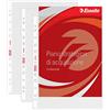 Esselte Buste Perforate Deluxe, in PPL Antiriflesso, Trasparente (Antiriflesso Standard), 22x30 cm, Confezione da 25 Buste, 392597600