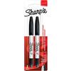 Sharpie Pennarelli indelebili a doppia punta | punta fine e ultra fine | Inchiostro nero | confezione da 2