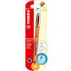 STABILO worker+ medium - Penna Roller - Tratto 0,5 mm - Pack da 1 - Blu