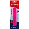 Kathay 86211853 Evidenziatore Fluorescente, Colore Rosa, Punta Bisellata 4 mm