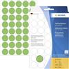 Herma Multi-purpose labels ø 19mm green 1280 pcs.