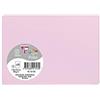 Clairefontaine 1313C - Pacco da 25 biglietti - Formato C6 11x15,5cm - 210g/m² - Colore rosa confetto - Biglietti d'invito e Corrispondenza - Gamma Pollen - Carta Premium Liscia