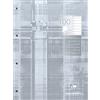 Clairefontaine 5814C blocco A4 21x29,7cm 200p righe margini 90g grigio