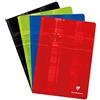 Clairefontaine 3120C un quaderno a punto metallico - A4 21x29,7 cm - 80 pagine bianche - Papier 90g - copertina carta laminata Colore casuale