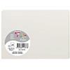 Clairefontaine 11377C - Pacco da 25 Biglietti - Formato C6 11x15,5cm - 210g/m² - Colore Grigio perla - Biglietti di invito e Corrispondenza - Gamma Pollen - Carta Premium Liscia