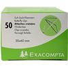 Exacompta Boite de 50 attaches croisees 50x60mm