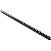 Exacompta - Rif. 75301E - Confezione da 100 raccoglitori a spirale in PVC nero da 10 mm, per collegare 40 a 65 fogli da 80 g, formato A4 o A3 paesaggio, adatto per qualsiasi tipo di macchina ad anelli