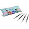 Pentel LR7 refill Energel 0,7 mm nero 4 pezzi