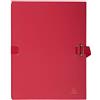 Exacompta 223275E Faldoni con Dorso Estensibile, 24x32 cm, Rosso