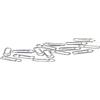 Durable 129725 - Clip Per Lettere 26 Mm, 0.5 Kg, Circa 1500 Pezzi Zincati