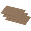 Clairefontaine 29010C - Pacco da 25 biglietti- Formato 7x9,5cm - 210g/m² - Colore Kraft -Inviti Eventi e Corrispondenza - Gamme Pollen - Carta Premium Liscia