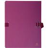 Exacompta 223279E Faldoni con Dorso Estensibile, 24x32 cm, Rosso