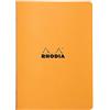 RHODIA 119188C - taccuino a punto metallico Orange A5 14,8x21cm 80g/m²