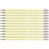 STABILO - Matita con Gommino - Swano pastel | Confezione da 12, Giallo Banana, Gradazione HB