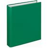 VELOFLEX - Raccoglitore Basic DIN A5 con meccanismo a 4 anelli, verde | Altezza di riempimento di 25 mm per circa 250 fogli da 80 g/m², ricaricabile, per la scuola, l'ufficio e il lavoro da casa