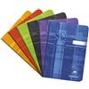 Clairefontaine - Taccuino a righe assortiti con rilegatura a graffette, 15 x 21 cm, (48 fogli)