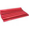 Alevar Dorsini Rilegafogli, Formato A4, Diametro 3 mm, Capacità 15 Fogli, Colore Rosso, Confezione da 100 Pezzi