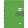 Clairefontaine Europa 5800Z - Quaderno a spirale, formato A4, 21 x 29,7 cm, 180 pagine a righe staccabili con margine, carta bianca da 90 g, copertina in cartone verniciato