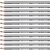 STABILO Trio thick - Matita colorata triangolare - Confezione da 12 - Grigio