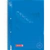 Brunnen 1067927133 - Blocco note Student Colour Code (A4, a righe, rigatura 27, 90 g/m², 80 fogli), colore: Blu