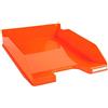 Exacompta 113288D Vaschetta Corrispondenza, Arancio Glossy, 34.7 x 25.5 x 6.5