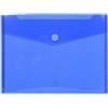 Exacompta 56420e - Confezione di 5 cartelline con chiusura in velcro formato A4 24 x 31,5 24x31,5 bleues