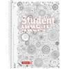 Brunnen, 1067427, Student Zenart, blocco note/quaderno a quadretti (A4, rigatura 28, 90 g/m², 80 fogli)
