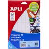 APLI Lables A5 Print&Write 19 x 40mm etichetta autoadesiva Bianco 595 pezzo(i)