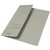 LEITZ Cartelle con occhielli in cartoncino Manilla - f.to A4 - Grigio - 1 Pezzo - 37400085