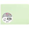 Clairefontaine 1350C - Pacco da 25 biglietti - Formato C6 11x15,5cm - 210g/m² - Colore verde - Biglietti d'invito e Corrispondenza - Gamma Pollen - Carta Premium Liscia