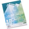 D.RECT 009604 - Blocco note a quadretti, 70 g/m², formato A6, 100 fogli
