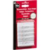 Durable 860819 Portanome con spilla, 40x75 mm, trasparente, confezione da 10 pezzi