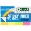 D.RECT Divisori per indici, 20 x 50 mm, 4 x 50 mm, in cartone