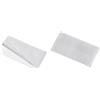 Durable Resistente 809219 Pocketfix Plus, tasche autoadesive con cappuccio di chiusura per biglietti da visita, 10 pz, 106 x 65 mm, trasparente