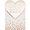 Hallmark Biglietto di auguri per matrimonio con scritta "Married in 202020" di Hallmark, design fustellato