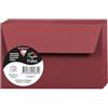 Clairefontaine 5881C - Pacco da 20 Buste autoadesive - Formato 9x14cm - 120g/m² - Colore Bordeaux -Inviti Eventi e Corrispondenza - Gamma Pollen - Carta Premium Liscia