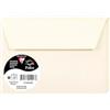 Clairefontaine 56020C - Pacco da 20 Buste autoadesive - Formato C6 11,4x16,2cm - 120g/m² - Colore Bianco naturale -Inviti eventi e corrispondenza - Gamma Pollen - Carta Premium