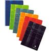 Clairefontaine - Rif. 63126C - Quaderno con rilegatura a punti metallici (40 fogli) - Formato A4, righe a righe, carta pergamena spazzolata 90 g/m², copertina in cartone laminato - Colore casuale