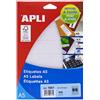 APLI Labels A5 Print&Write 12 x 30mm Bianco 1122pezzo(i) etichetta autoadesiva