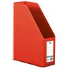 D.RECT Portariviste PVC | copertina rigida rivestita in PVC | Dorso da 90 mm, A4 | Organizer | colore rosso