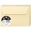 Clairefontaine 5846C - Pacco da 20 Buste autoadesive - Formato C6 11,4x16,2cm - 120g - Colore camoscio -Inviti Eventi e Corrispondenza - Gamma Pollen - Carta Premium Liscia