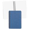 Clairefontaine 785964C - taccuino 9x14 cm 100 p righe 90g Age Bag blu pelle