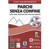 LIBRERIA GEOGRAFICA Carta escursionistica parchi senza confine. Spina Verde, parco del Penz, gole della Breggia. Scala 1:10.000. Ediz. italiana, inglese e tedesca